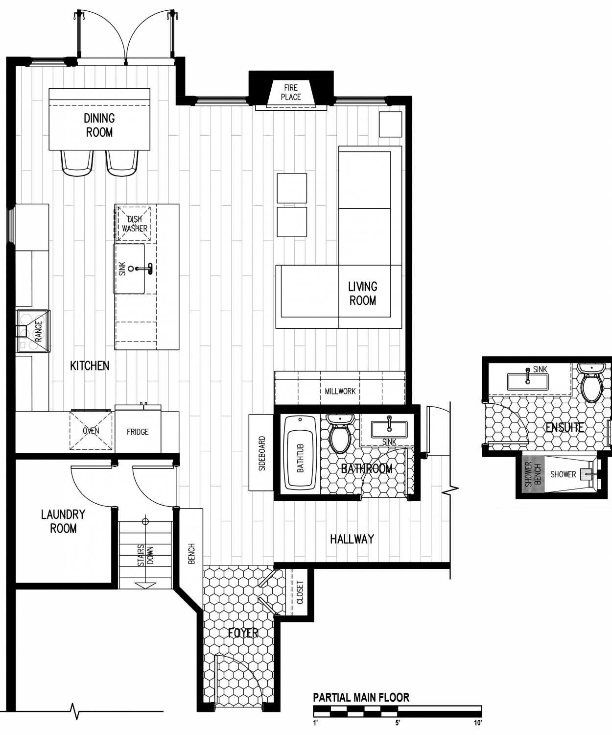 2D Presentation Floor Plan